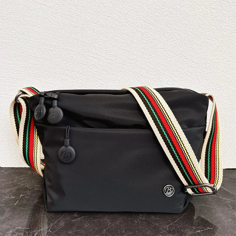 Ultra-light Nylon Crossbody Bag for Women Adjustable Wide Strap Lightweight