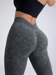 Push Up High Waist Sports Leggings Stretch Athletic Women Pants Seamless