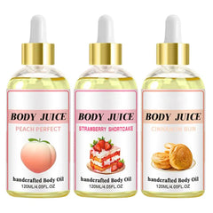 Body Juice Massage Oil Strawberry Serum Anti Dark Spots Smooth Moisturizing Relax Repair Aromatherapy Glow Relieve Dry Skin Care