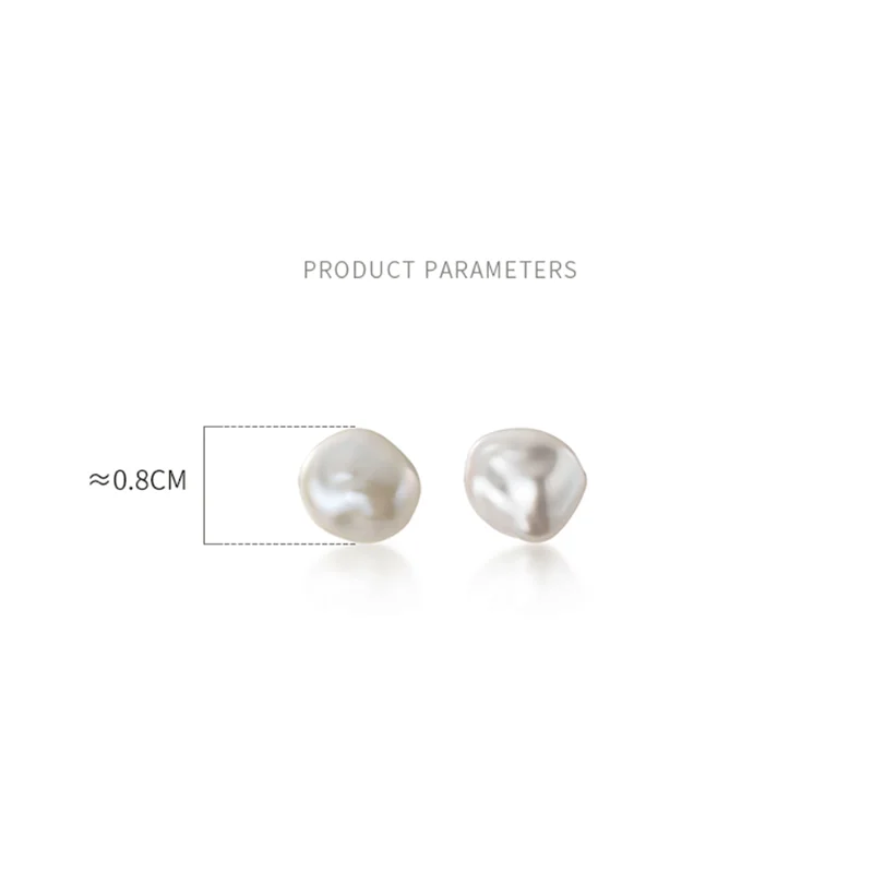 KAMIRA 925 Sterling Silver Gentle Simple Nnatural Pearl for Women Luxury Piercing Earrings Wedding Fashion Charm Jewellery Gift