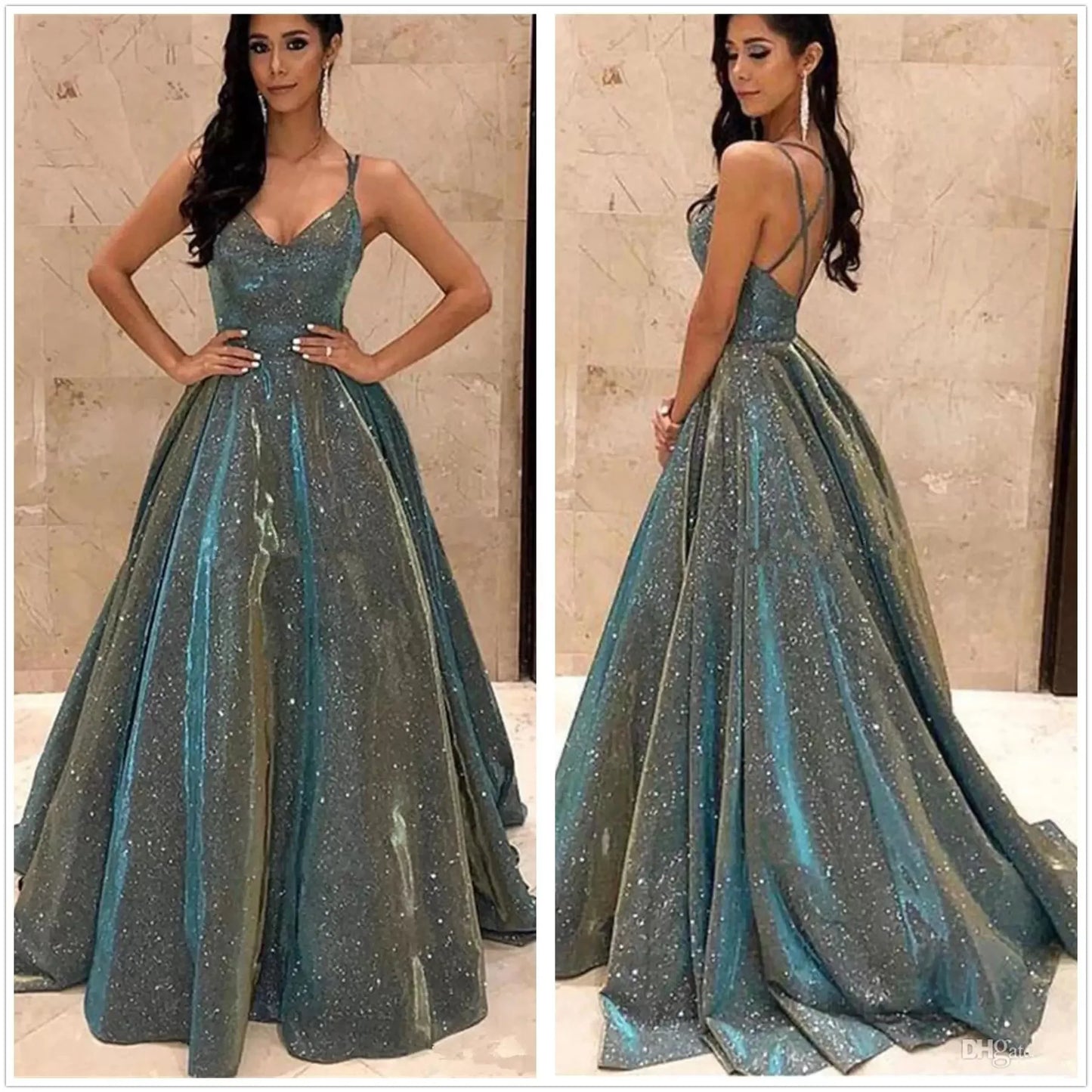 Evening wear Dresses: Women Strap Sleeveless High Waist