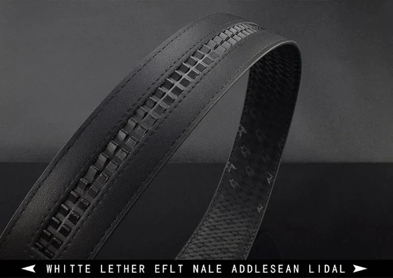 High Quality Automatic Buckle belts men Golden buckle fashion Waist Strap genuine leather Cowskin cintos masculinos B letter