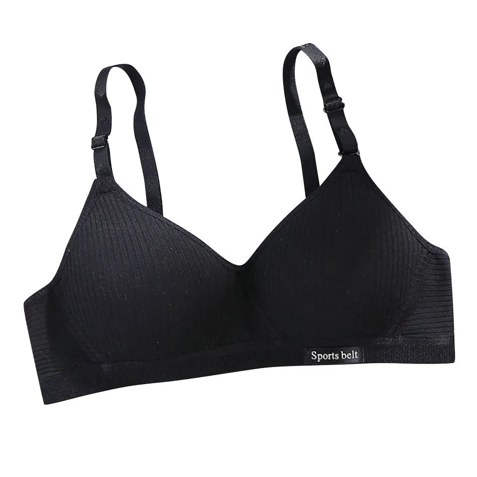 Cotton Sport Underwear for Teens Seamless Girl No Underwire Training Bra Soft