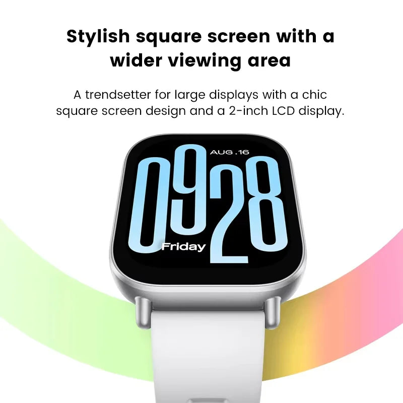 Xiaomi Redmi Watch 5 Active Global Version Smartwatch 2'' Display Bluetooth Calling 470mAh Battery 18 Days 140+ Sports Mode 5ATM
