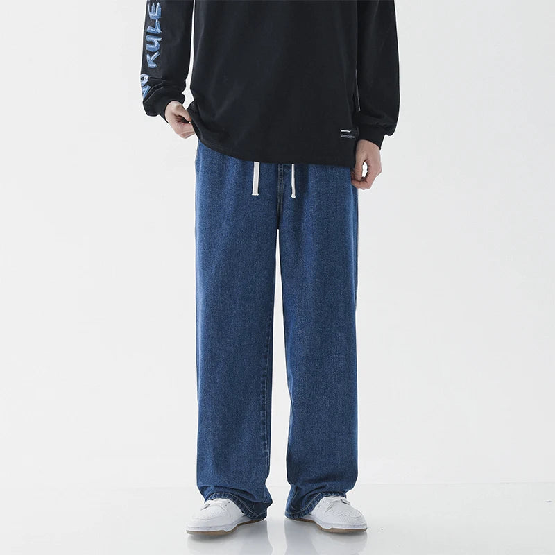 Baggy Jeans Men's Streetwear Harajuku Fashion Casual Wide-leg Trousers