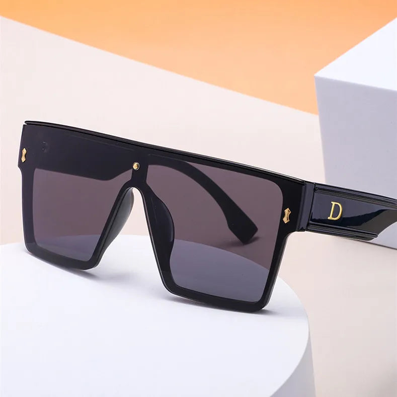 New Fashion Square Sunglasses For Women Men Oversized Frame Luxury Brand Disigner 2021 Sun Glasses UV400 Wholesale