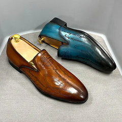 Italian Style Men Loafers Shoes Handmade