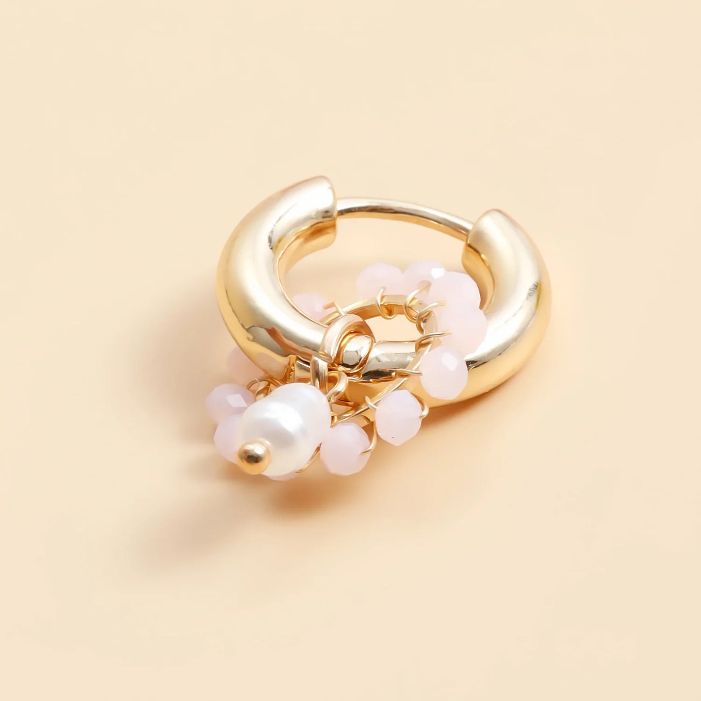Geometric Crystal Asymmetric Dual-use Ear Buckle Earrings for Women Jewelry