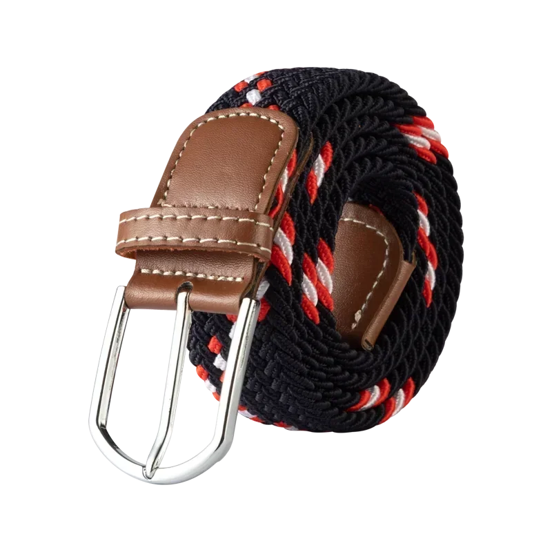 Women's Belt Fashion Casual Woven Elastic Belt Outdoor Sports Military Tactical Strap Climbing Work Belt Unisex Jeans Pants