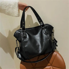 Classy Soft Leather Large Women's Bags High Capacity Shoulder Bag