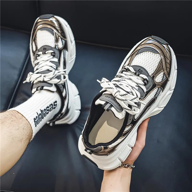 Hiking Shoes For Men Roman Military Boot Men Ankle Boot Casual Climbing Sneakers Shoes