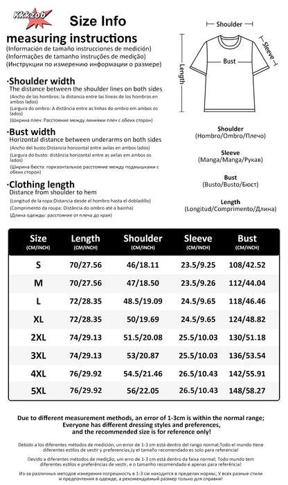 Fashion Hot Sales Personality Fun Sky graphic t shirts For Men New Casual Three-dimensional Vortex Printed Oversized O-neck Tees