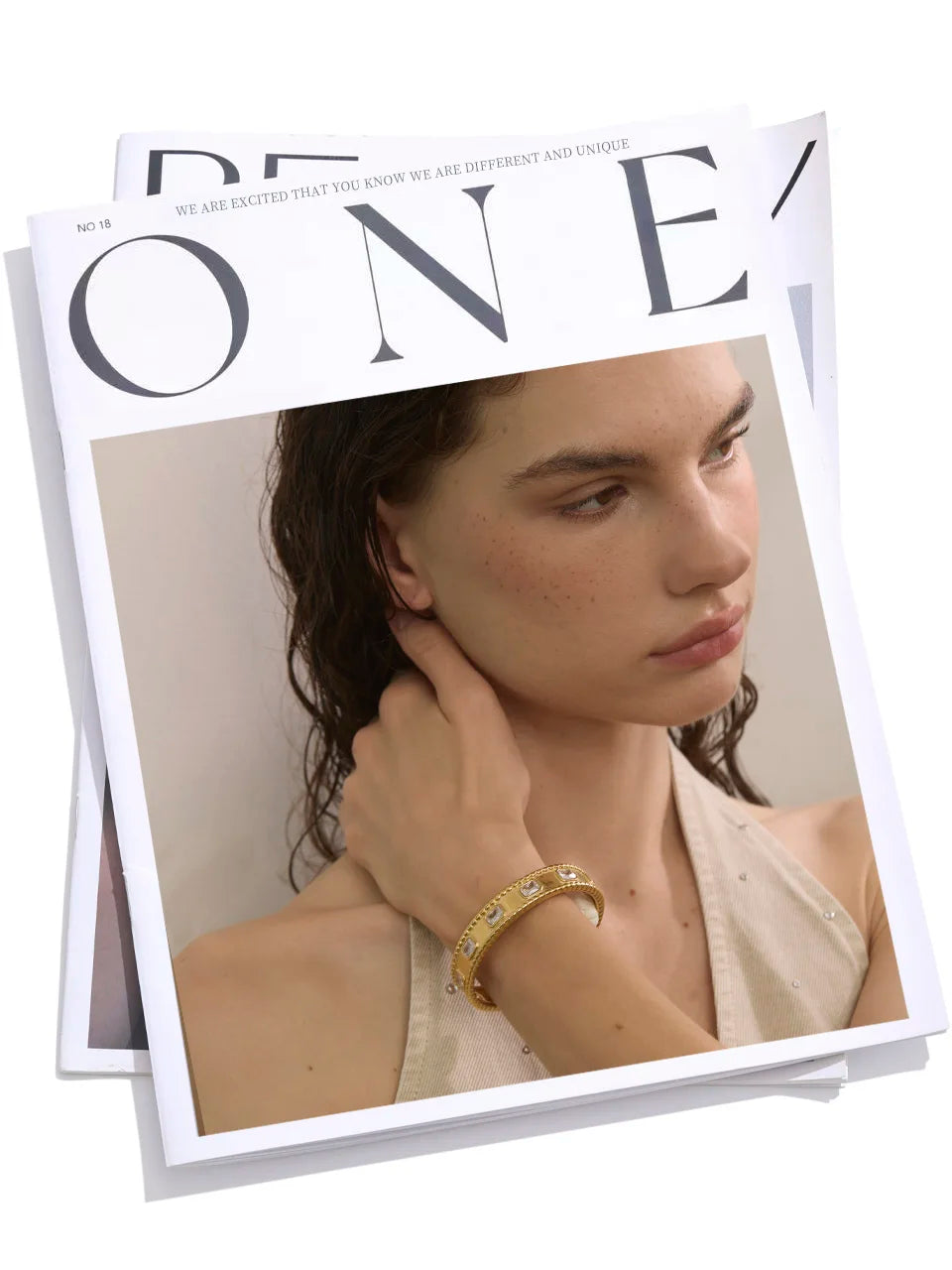 Yhpup 62mm High Quality Stainless Steel Square Zirconia Cuff Bracelet Bangle Trending Texture Premium Jewelry Recommend