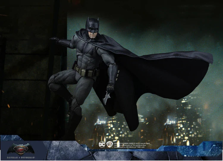 Fondjoy DC Heavy Armor Batman Movie Character Model Light Armor Big Batman 1/9  Action Figures 19cm Collect Ornaments Boy Gifts
