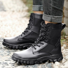 Men Boots Army Special Force Combat Tactical Military Boot Outdoor