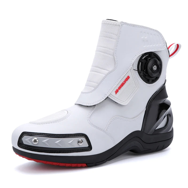 Motorcycle professional riding boots summer anti-fall unisex casual cycling shoe men outdoor high-top cross-country racing boots