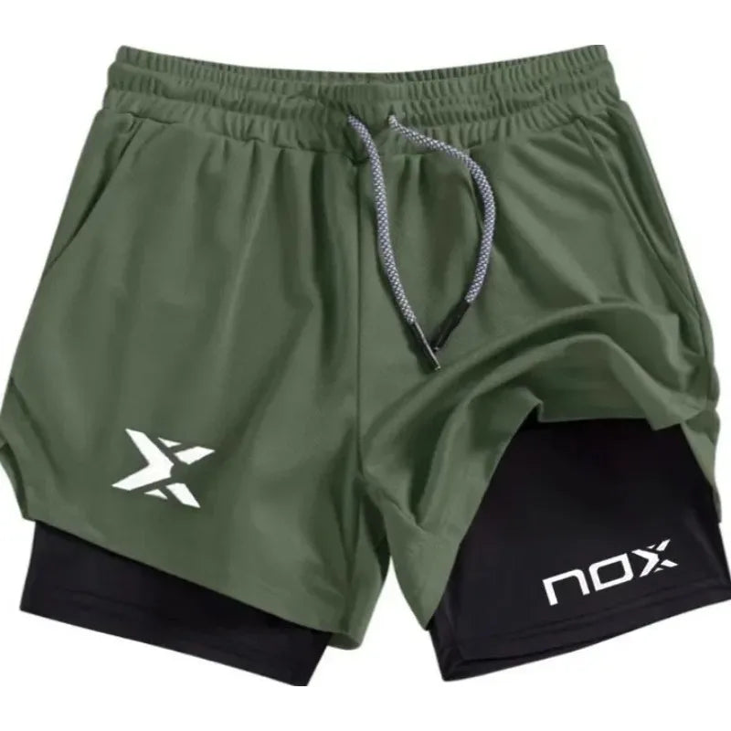 New Summer Men's Board Shorts - Breathable Tennis Shorts, Quick-Drying Badminton Pants, Outdoor Running Sportswear