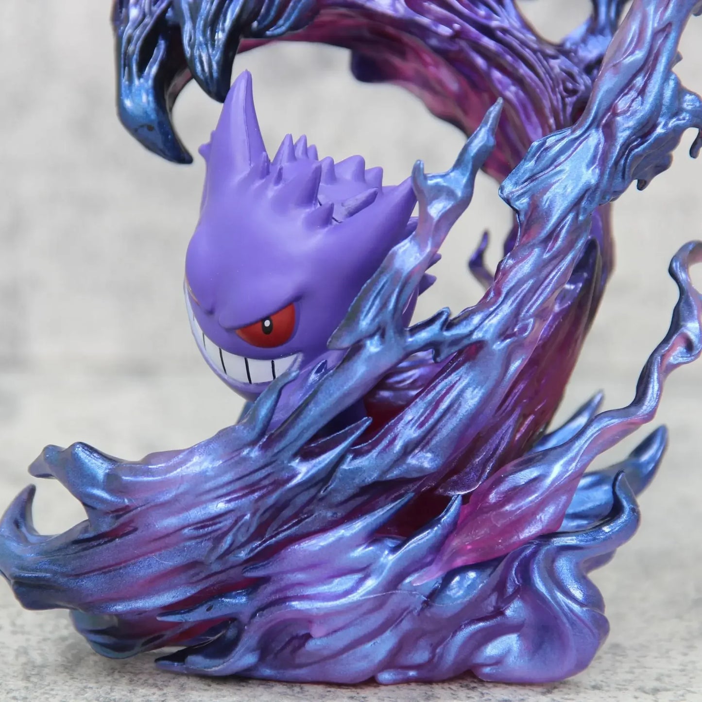 18cm Pokemon Gengar Figure, Anime Action Model Collectible Statue for Display, Halloween Christmas Birthday Gift