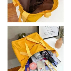 Waterproof nylon bag, large capacity, lightweight, multi-functional women's bag