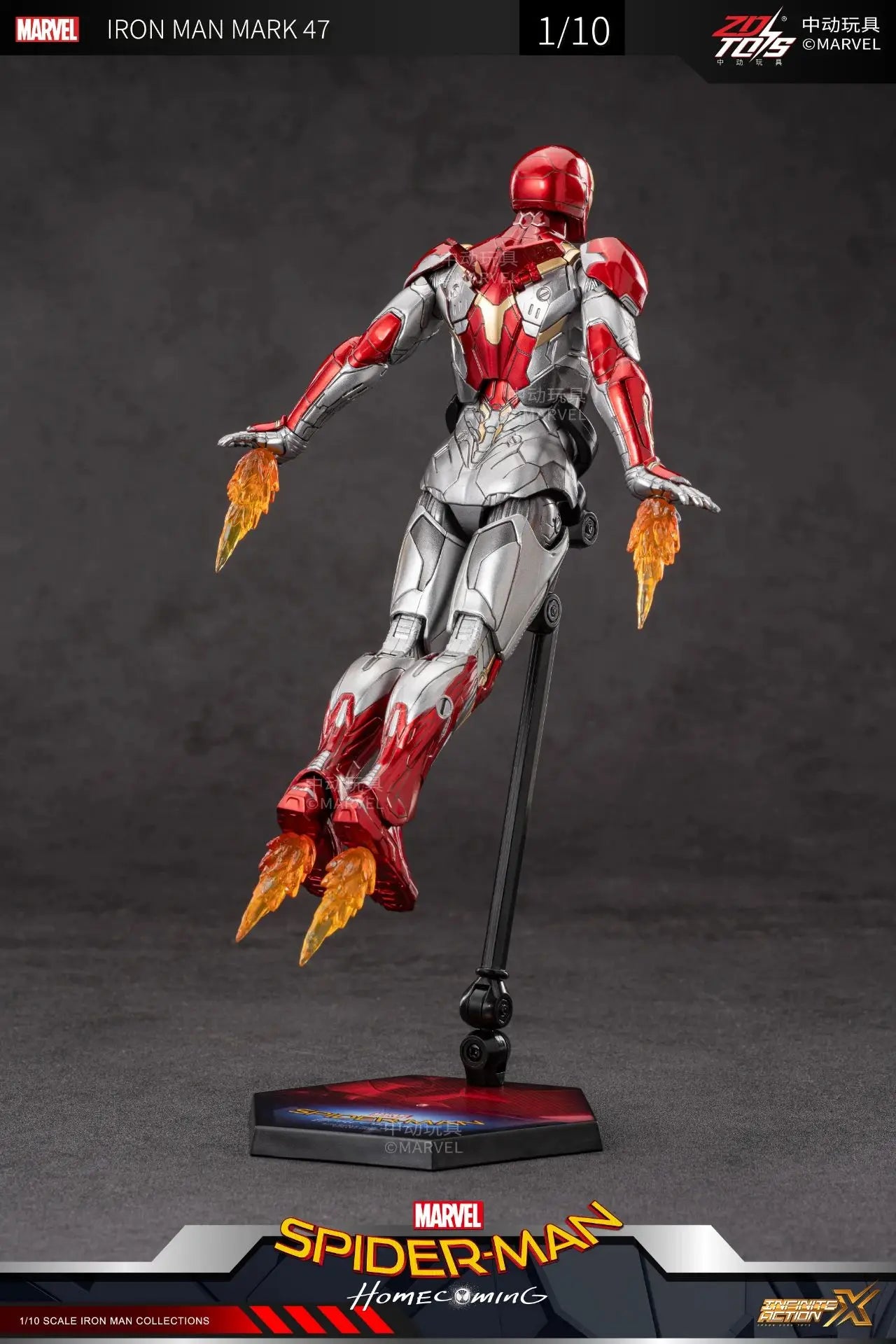 ZD Toys Iron Man Action Figure Iron Patriot MK1-7 MK17 MK33 MK85 MK30 War Machine Legends Avengers Tony Stark Collect Toy Gift