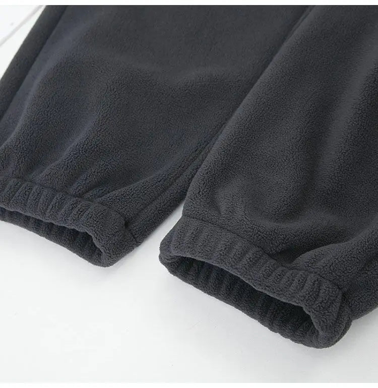 Harem Pants Women Unisex Loose Wide Leg Sweatpants High Waist Drawstring