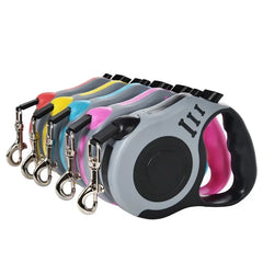 Automatic Retractable Durable Nylon Lead 3m 5m Dog Leash for Small Dogs Cat Puppy