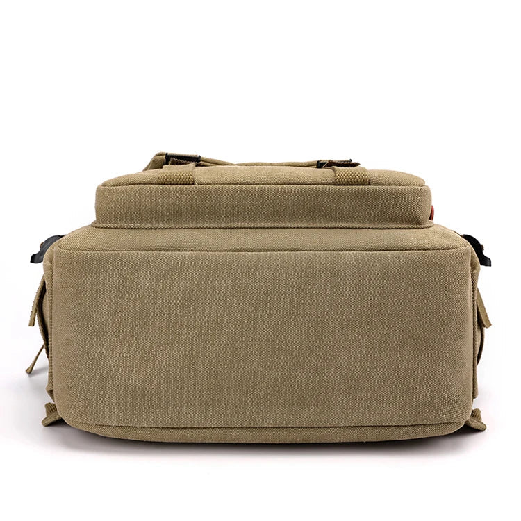 Men's large capacity travel backpack, suitable for different groups of people, adjustable shoulder strap length, multi compartme