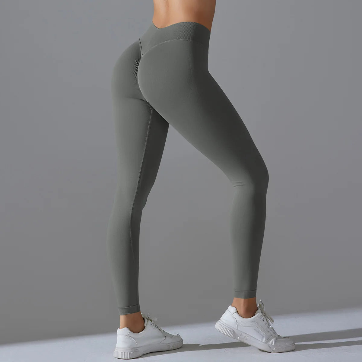 Workout Running Pants Seamless Bubble Butt Fitness Leggings Workout Outfit For Women