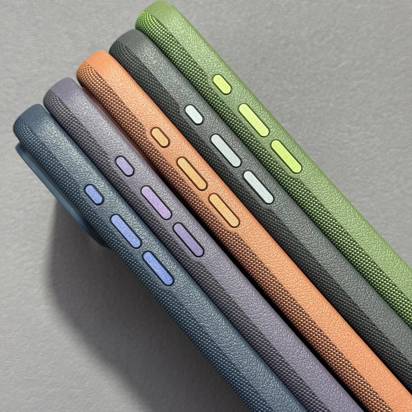 Camera Touch Button Magnetic Case for iPhone 17 Air Pro Max Tech Woven Slim Anti-Drop Protective Cover