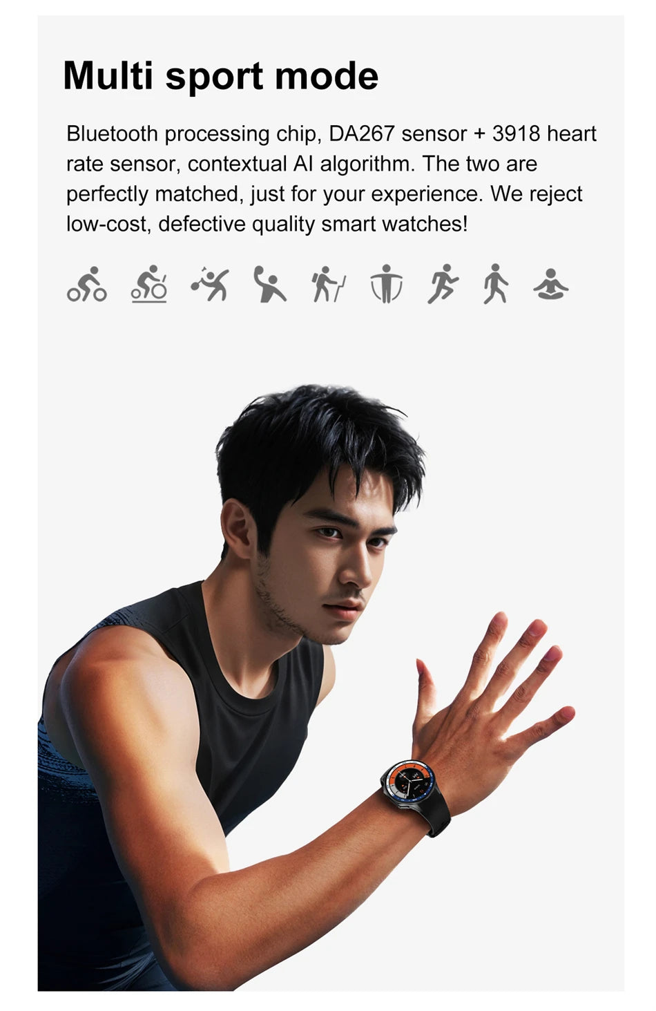2025 New For OPPO Watch X Smart Watch 4GB Large Memory Music Video Player TWS Headphones AMOLED HD Business High-end Smartwatch