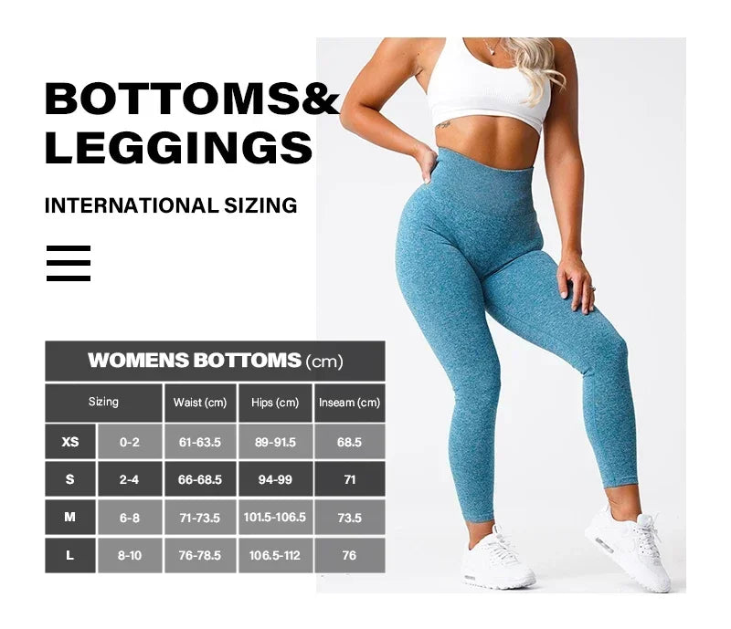Speckled Scrunch Seamless Leggings Women Soft Workout Tights Fitness Outfits