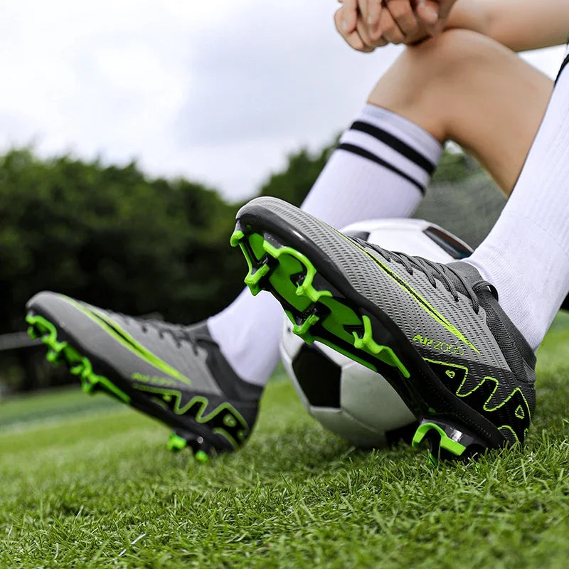 Sneakers Men Ultralight Soccer Shoes FG Football Boots Adult Futsal Sport
