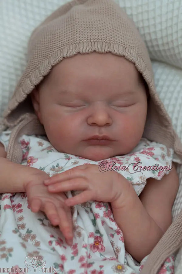 NPK Clearance Ready To Ship 20inch Reborn Doll Kit Laura Unfinished DIY Doll Parts with cloth Body  Fresh Color