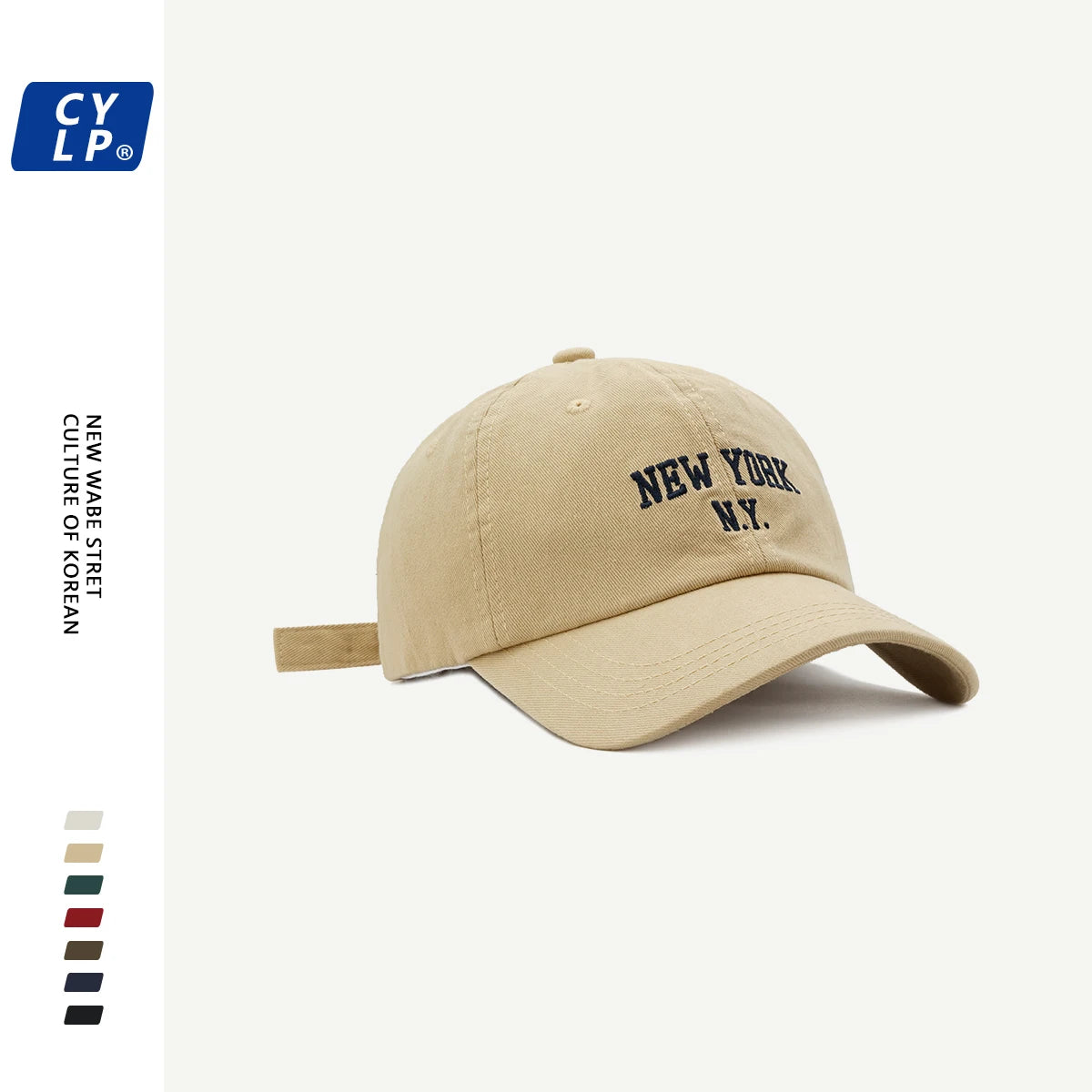 Retro Nostalgia Embroidered Baseball Caps Spring Autumn Women Men Leisure Peaked
