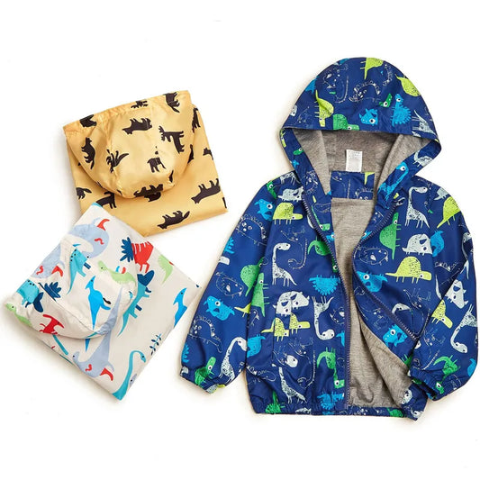 Children and infants outdoor sports windproof storm jacket