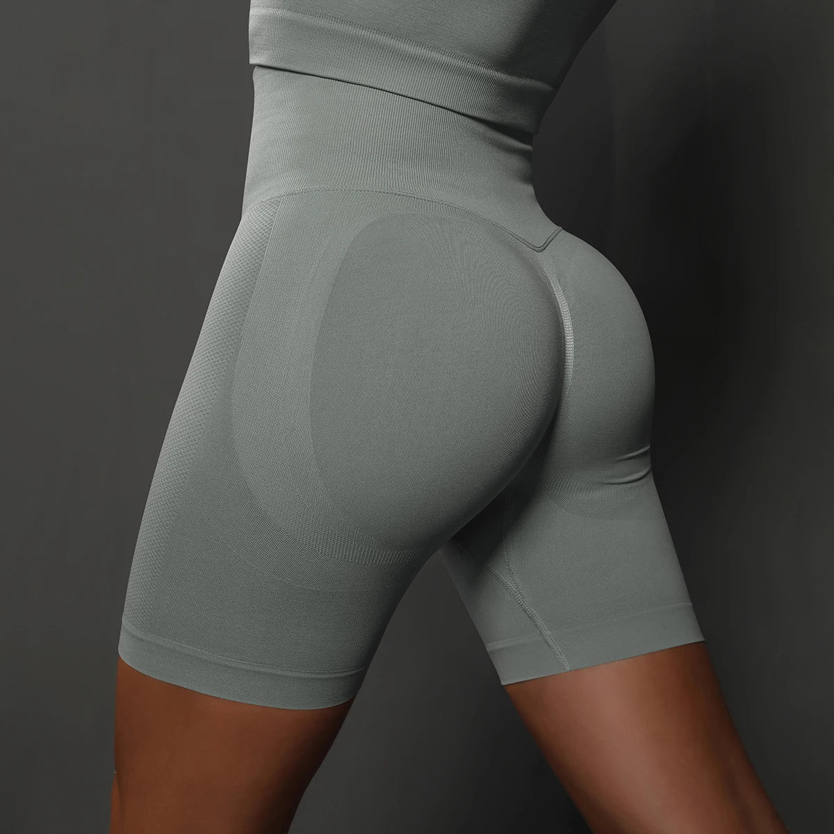 Seamless Shorts for Women Yoga Shorts Push Up Booty Workout Gym Shorts Fitness