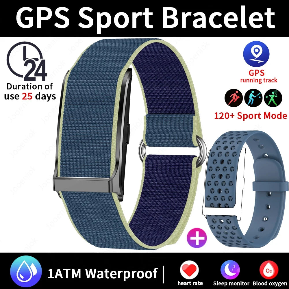 New No Screen Smart Watch Men's Sports Outdoors Fitness Heart Rate Monitor 1ATM Waterproof New Smartwatch For Android IOS 2025