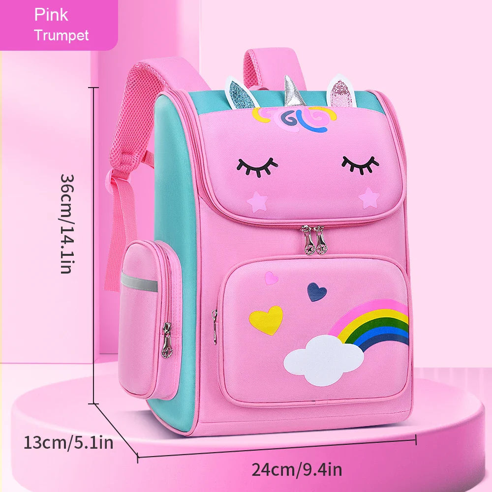 New elementary school students schoolbag shoulders backpack 6-12 years old one, two, three, four, five, six grades waterproof le