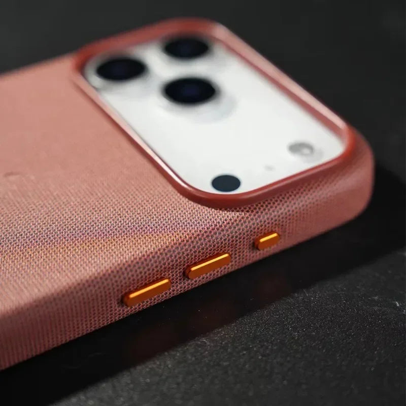 @Original For Apple Magsafe Techwoven Magnetic Case For IPhone 17 Pro Max Wireless Charging With animation Protective Cover Cap