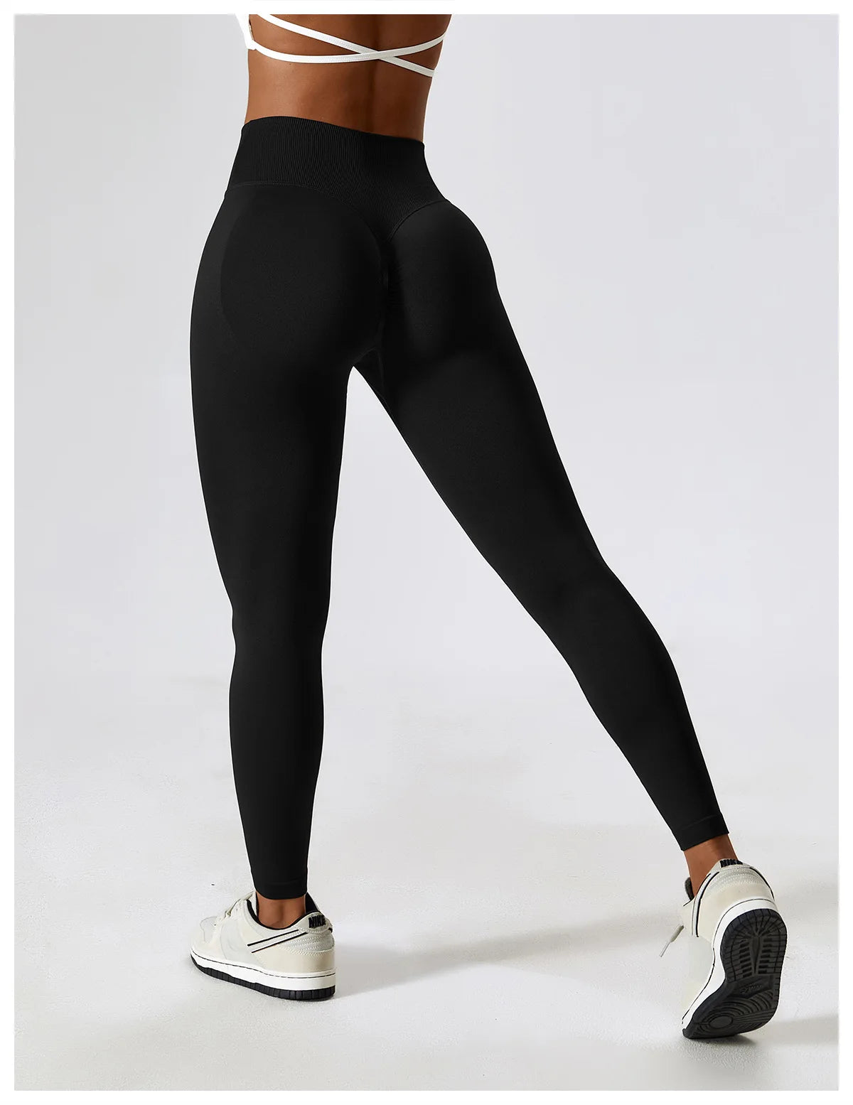 Sport Pants Tights Seamless Fitness Leggings Women Clothing High Waist Scrunch
