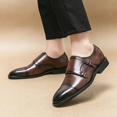 Europe Fashion Shoes Men Formal Dress Shoes British Gentleman Brogue Shoes
