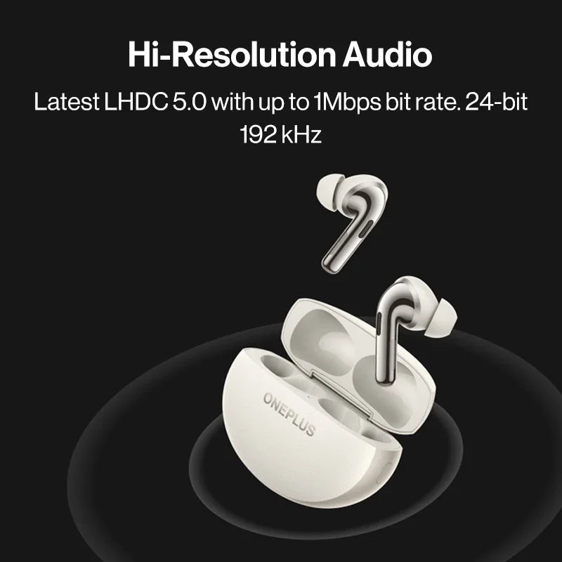 Global Version Oneplus Buds Pro 3 TWS Bluetooth Earphone 50dB Active Noise Canceling 43h Battery Life Bluetooth 5.4 IP55 AAC SBC