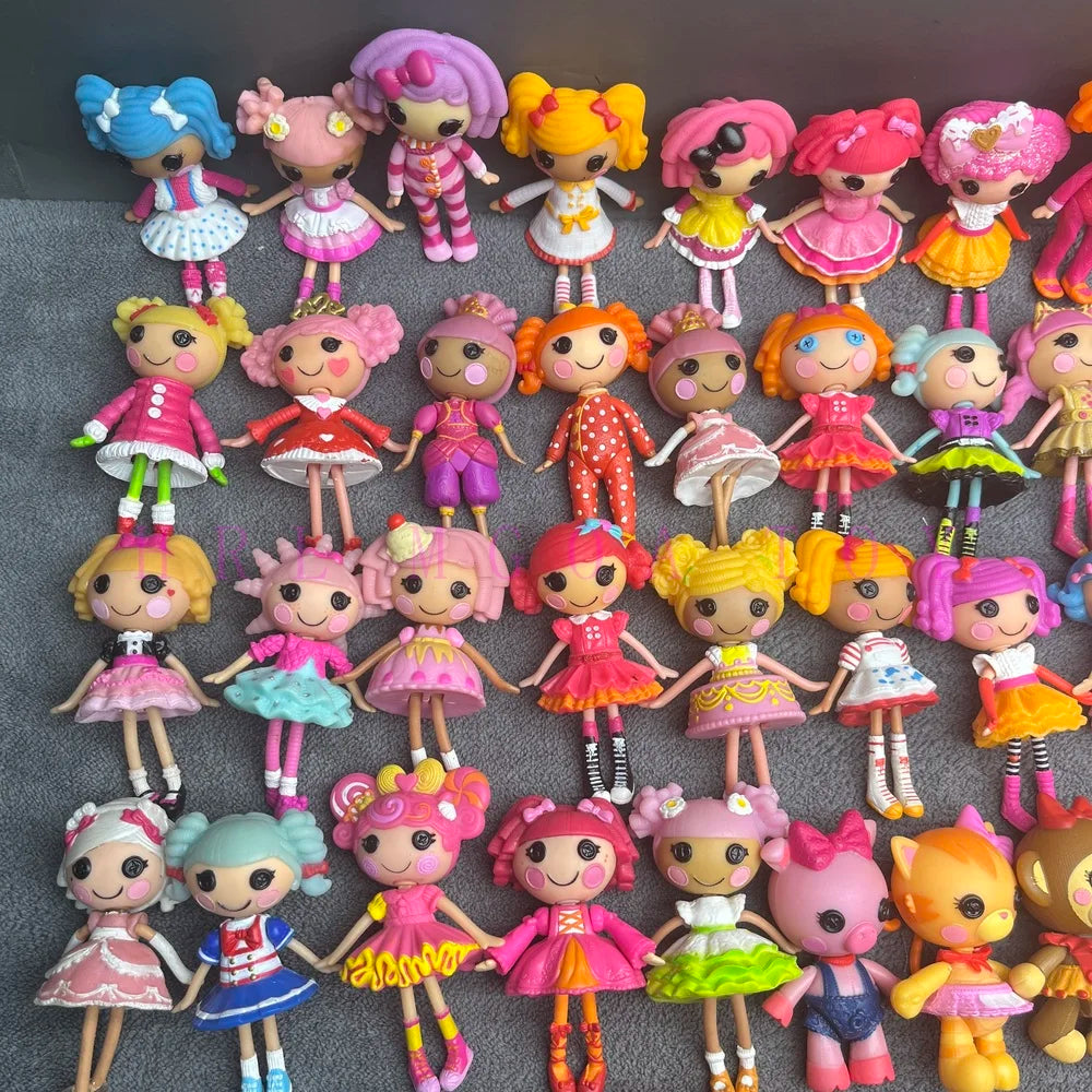 Original 8-10cm Lalaloopsy  Little Sister Multi-style Dolls PVC Girls' Holiday Gift Collection Toys