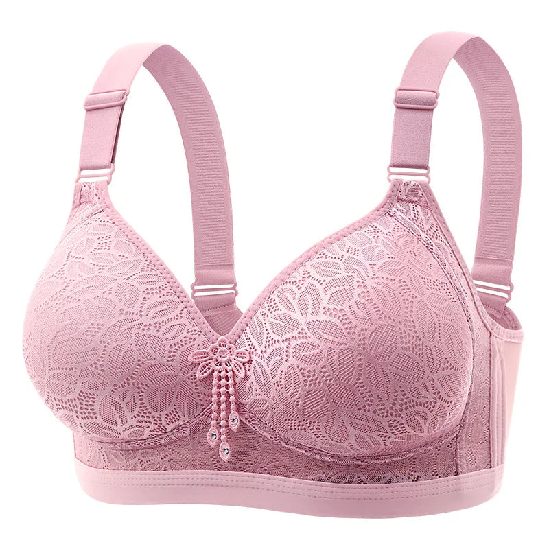 Adjustable Brassiere Thin Section Without Steel Ring Bra Large Breasts