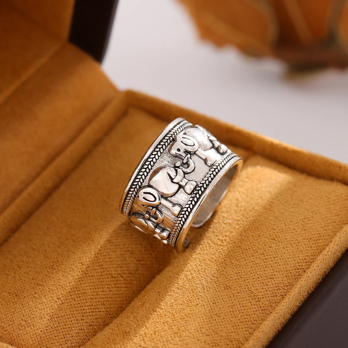 Creative Beautiful Retro Animal 925 Sterling Silver Jewelry Personality Ethnic