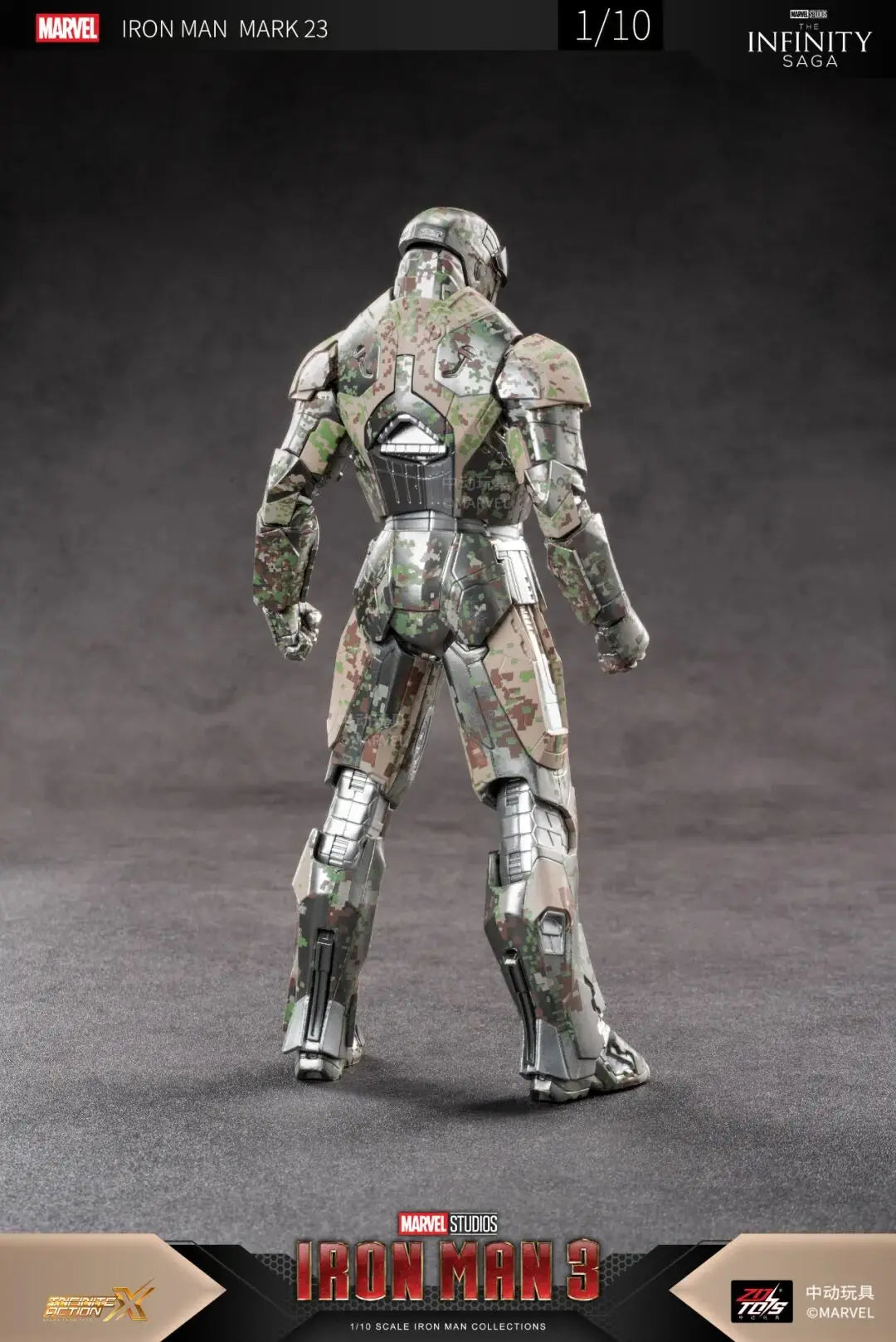 Original ZD Toys Iron Man Tony Stark MK9 MK14 MK12 MK27 MK15 MK35 MK22 MK40 Hammerhead Action Figure Anime Collect Model Gifts