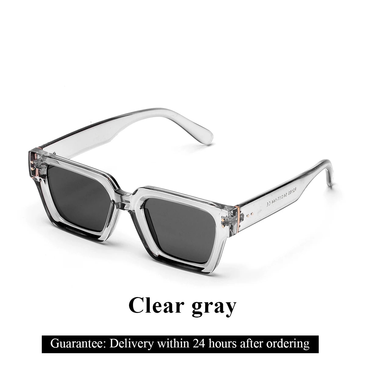 Premium Shades Designer Black Brand Sunglasses Mens Square Sun Glasses