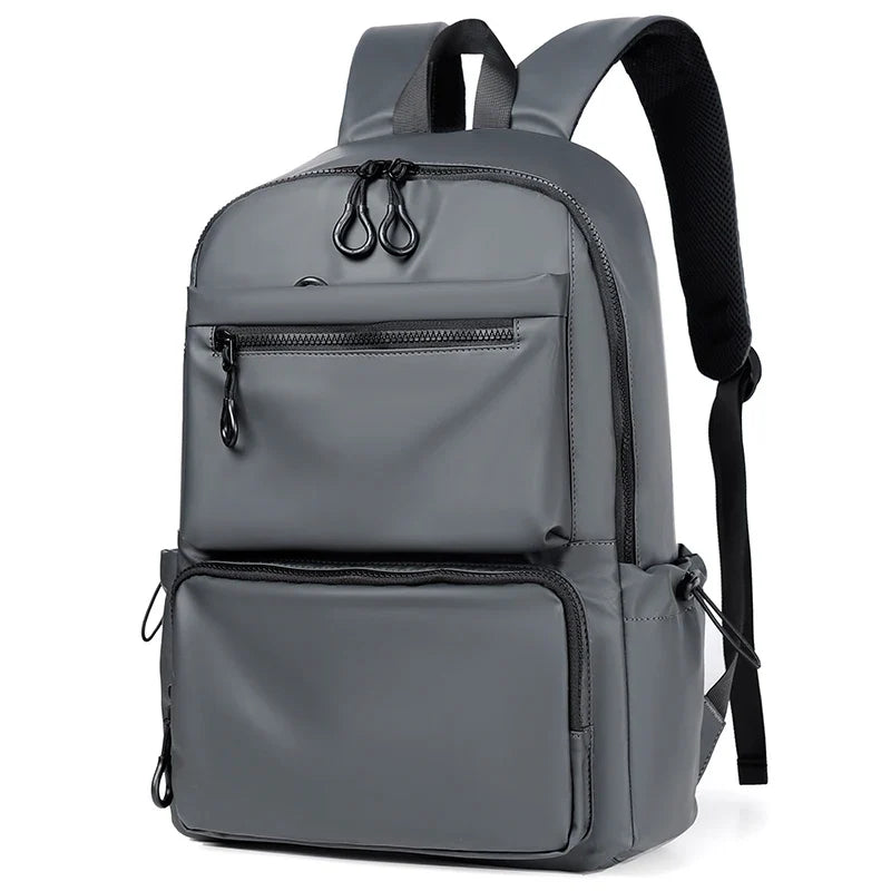 1Pcs 14-inch Fashion Casual Backpack, Spacious Laptop Compartment,Waterproof Fabric,Ideal for Men, Students, and Professionals