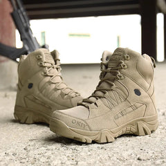 Men's Tactical Boots Tactical Shoes Military Boots for Men Outdoor Anti-Slip Work Safety