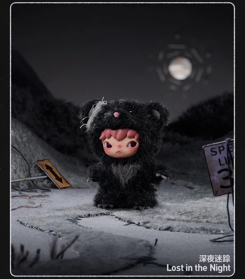 POP MART Hirono Road Journal Series Plush Doll Pendant Blind Box Toys Kawaii Anime Action Figure Surprise Mystery Bag Toy